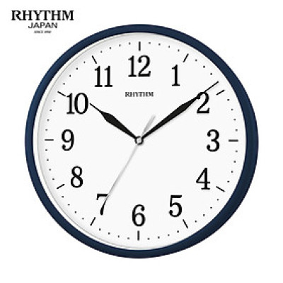 Đồng hồ Rhythm CMG622NR11- Kt 25.7 x 4.0cm, 520g, Vỏ nhựa. Dùng Pin.