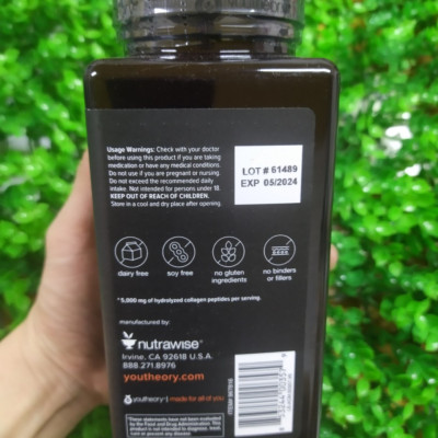 Collagen Cho Nam Youtheory Mỹ Chứa Collagen, Vitamin C, Biotin… Tạo Sức Khỏe Từ Bên Trong Cho Da, Tóc, Móng, Sụn, Gân, Dây Chằng, Khớp, Tim Mạch Và Tăng Hệ Miễn Dịch - QuaTangMe Extaste