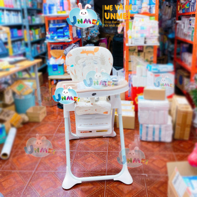 Ghế ngồi ăn dặm điều chỉnh độ cao, điều chỉnh ngả lưng có bánh xe Mastela 1015 cho bé 6 tháng đến 5 tuổi chuẩn ASTM Mỹ - tặng áo yếm ăn dặm chống nước