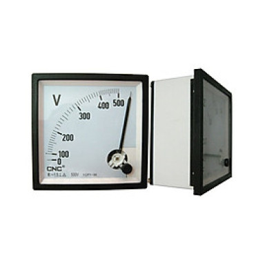 Đồng hồ đo điện áp BE-96-500V 96x96mm lắp tủ điện