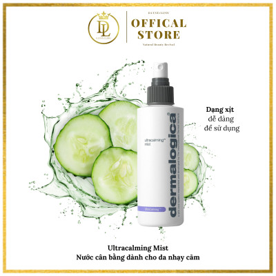 Nước hoa hồng/cân bằng làm dịu viêm sưng, mẫn đỏ, kích ứng da Dermalogica Ultracalming Mist