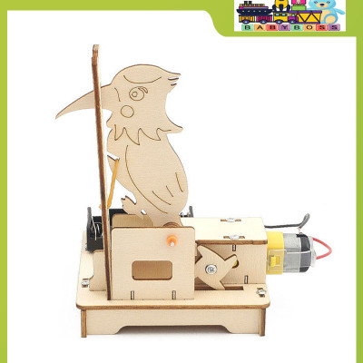 Bộ Đồ Chơi Lắp Ghép STEM Mô Hình Chim Gõ Kiến, Bộ Đồ Chơi Khoa Học Tự Làm Chim Gõ Kiến, Bộ Đồ Chơi Gỗ Cao Cấp Khoa Học Tự Làm DIY Wood Steam - Chính Hãng BABYBOSS.