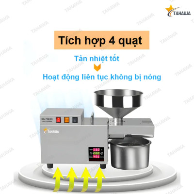 Máy ép dầu thực vật Tahawa TH-S9S- Hàng Chính Hãng- Bảo Hành 2 Năm