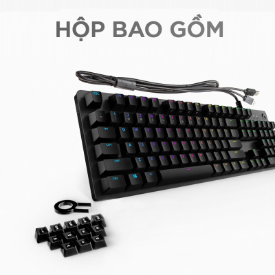Bàn phím game cơ học Logitech G512 - Hàng chính hãng