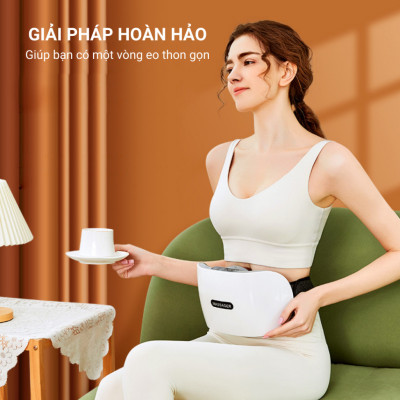 Đai Massage tan Mỡ Bụng MISUKO BM-B45 Đai Rung tan Mỡ Bụng Kết Hợp Nhiều Chế Độ Massage Và Nhiệt Giúp Đánh Tan Mỡ Bụng