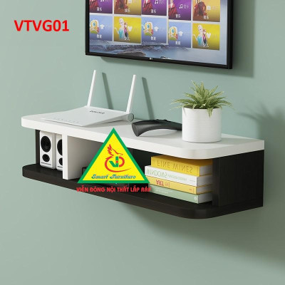 Kệ Ti Vi Treo Tường Trang Trí VTVG01 - Nội Thất Lắp Ráp