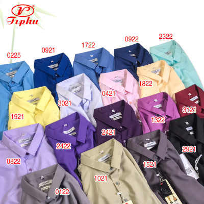 Áo sơ mi nam màu vàng pastel, hiệu cao cấp Amazing, dáng body slim fit, không túi, style Hàn Quốc