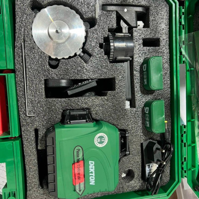 MÁY CÂN BẰNG LAZER 16LINE4D DÙNG PIN DEKTON DK-LS1601 (không kèm chân máy) - HÀNG CHÍNH HÃNG