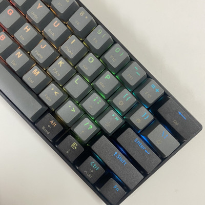 Bàn phím cơ không dây Newmen GM610 Grey - Hàng Chính Hãng 