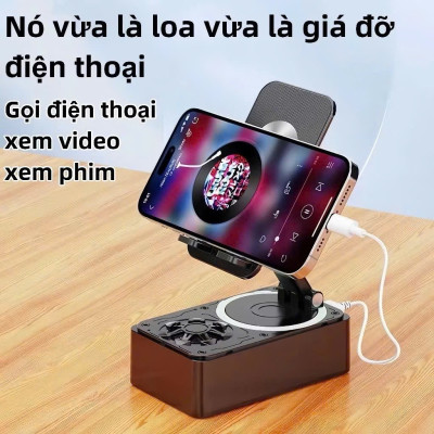 Giá Đỡ Điện Thoại 3 Trong 1 Kèm Pin Dự Phòng & Loa Bluetooth - Tiện Lợi, Dễ Dàng Mang Theo Khi Di Chuyển - HÀNG CHÍNH HÃNG MINIIN