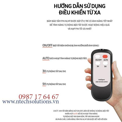 Đèn Pha Năng Lượng Mặt Trời JinDian JD-8840L Công Suất 40W - Khung Nhôm, Chip Led "SMD" - BH 02 Năm