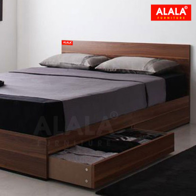 Giường ngủ ALALA42 + 2 hộc kéo / Miễn phí vận chuyển và lắp đặt/ Đổi trả 30 ngày/ Sản phẩm được bảo hành 5 năm từ thương hiệu ALALA/ Chịu lực 700kg