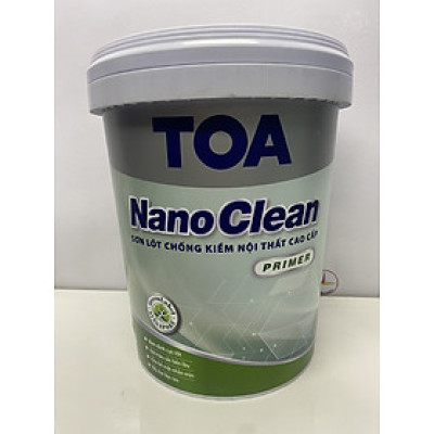 Sơn lót chống kiềm nội thất Toa Nanoclean Primer _18L