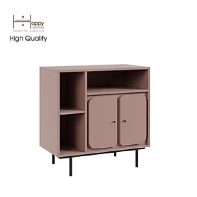 [Happy Home Furniture] SWEETY, Tủ lưu trữ 2 cửa mở - chân sắt, 78cm x 40cm x 78cm ( DxRxC), TCM_059