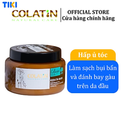 Kem ủ tóc Colatin Keratin hair mask phục hồi chuyên sâu (dạng hũ) 500ml