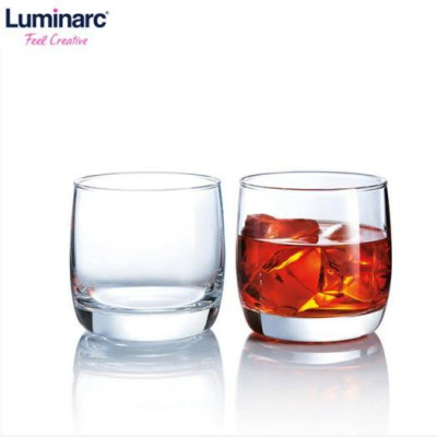Bộ 6 cốc (ly) thủy tinh thấp Luminarc Vigne 200ml G2572 | Hàng chính hãng