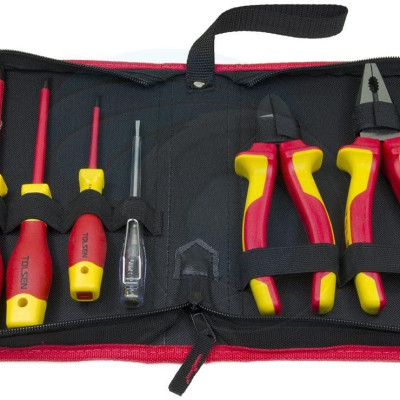 BỘ KỀM ĐIỆN CÁCH ĐIỆN 6 CHI TIẾT TOLSEN V83306 - HÀNG CHÍNH HÃNG