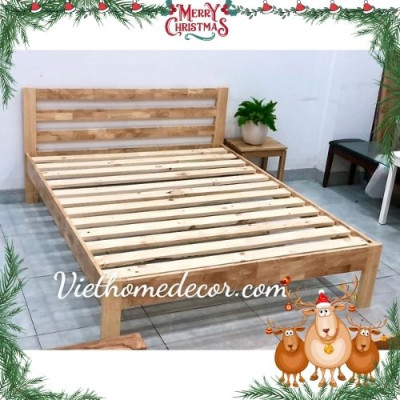 Giường Ngủ Gỗ Cao Cấp 9047 - Thương hiệu Viet Home Decor