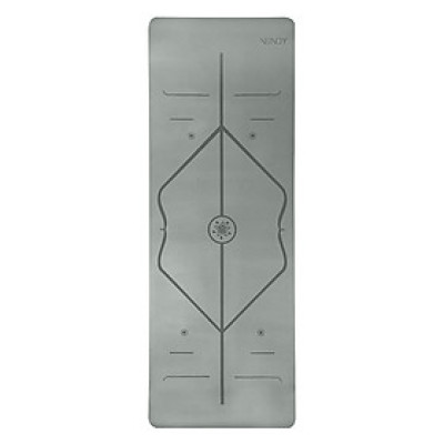 Thảm Yoga Chống Trượt Cao Su Định Tuyến VENDY Siêu Bám Tay, Chính Hãng Đài Loan - Tặng Kèm Túi Thảm