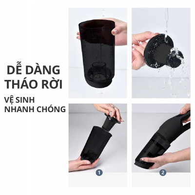 Máy Hút Bụi Không Dây Kachi Mk364 pin 3600mAh - Hàng chính hãng