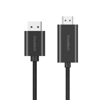 Cáp chuyển DisplayPort (DP) sang HDMI 4K@60Hz Choetech XDH01 - Hàng chính hãng