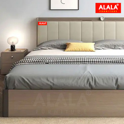 Giường ngủ ALALA20 + 2 hộc kéo / Miễn phí vận chuyển và lắp đặt/ Đổi trả 30 ngày/ Sản phẩm được bảo hành 5 năm từ thương hiệu ALALA/ Chịu lực 700kg