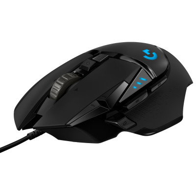 Chuột game hiệu suất cao Logitech G502 Hero RGB Lightsync - Hàng chính hãng