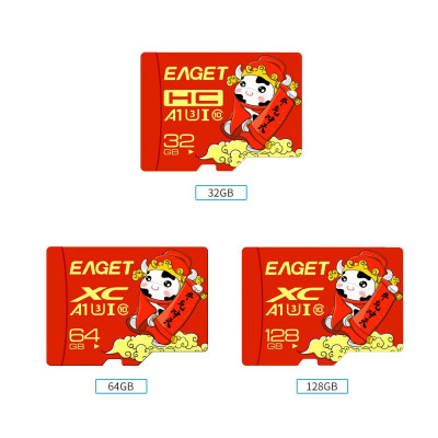 Thẻ nhớ EAGET T1 TF 64GB tốc độ cao,dung lượng lớn để giám sát máy ghi lái xe