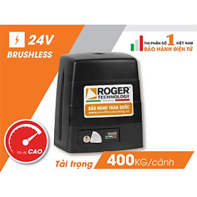 Motor cổng trượt tự động Roger Italia KIT BM30
