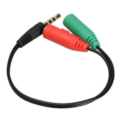 Cáp Chia Mic và Loa cho Điện thoại hát Karaoke