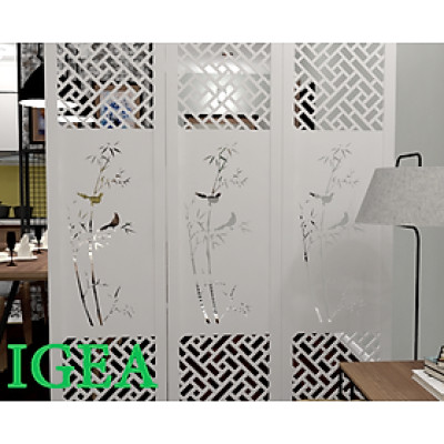VÁCH NGĂN HUCHU CÂY TRÚC MÀU SẮC TRẮNG NGÀ CHẤT LIỆU GỖ NHỰA COMPOSITE CAO CẤP DI ĐỘNG TIỆN LỢI (Mua ít nhất 1 tấm)