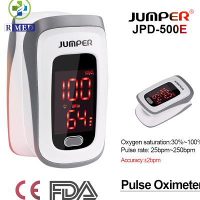 Máy đo nồng độ oxy trong máu SpO2 & nhịp tim Jumper JPD-500E