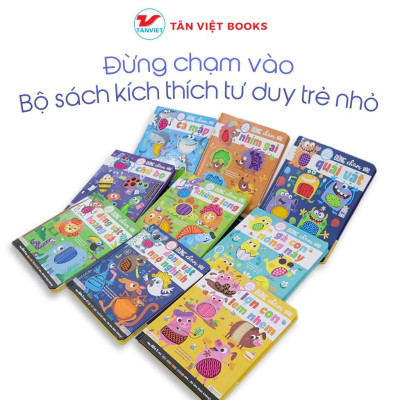 Sách - Đừng Chạm Vào - Giúp Trẻ Phát Triển Não Bộ - Chọn Lẻ 9 Chủ Đề - Tân Việt Books