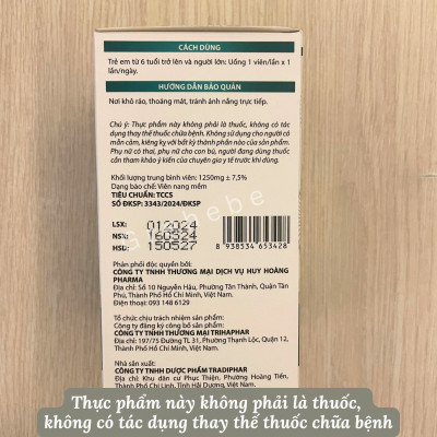 [TPBVSK] LUTEIN THP – Viên Sáng Mắt (Hộp 30 viên nang mềm)