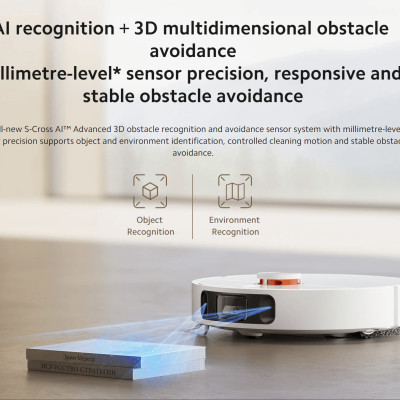 Robot Hút Bụi Lau Nhà Xiaomi X10+ Tự Gom Đổ Rác Tự Động 4000 Pa, Kết Nối App Mihome - Bản Quốc Tế