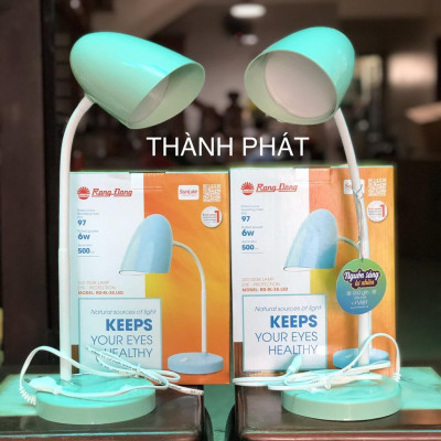 Đèn học để bàn RẠNG ĐÔNG chống cận RD RL 38 kèm bóng LED 6W tiết kiệm điện năng, bảo vệ thị lực