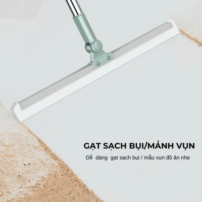 Cây Gạt Nước Chà Sàn Nhà Tắm Silicon Thông Minh Xoay 360 Độ LOẠI 50CM - HÀNG CHÍNH HÃNG MINIIN