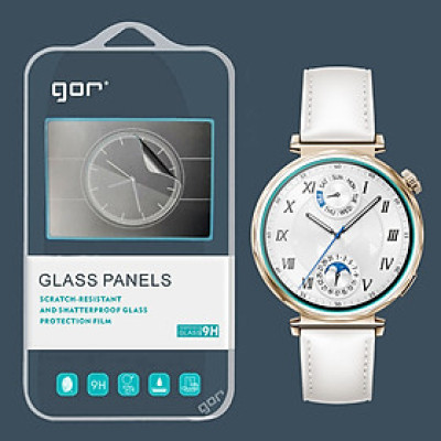 Bộ 3 Miếng Dán cường lực GOR cho Smartwatch Huawei Watch GT5/ GT5 Pro - Hàng Chính Hãng