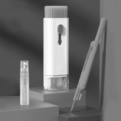 Cleaning Kit 7in1 Tool Vệ Sinh Lau Chùi cho Màn Hình iPhone / iPad / Samsung / Macbook / Tai Nghe Airpods Pro / Bàn Phím Cơ / Laptop - Hàng Chính Hãng