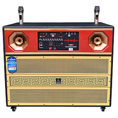 Loa tủ 4 tấc đôi Bossinon N8505K- _Kích thước: 960(W) x 480 (D) x 810 (H)mm _Công suất: 1500Watts - Hàng chính Hãng