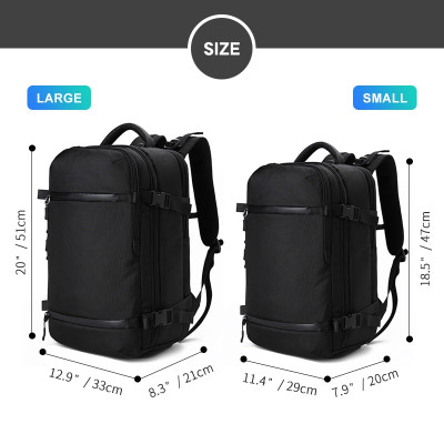 Balo du lịch cỡ lớn OZUKO chống thấm nước tiện dụng cho nam