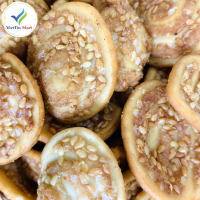 Bánh Tai Heo Mè Cốt Dừa 500g VietTin Mart