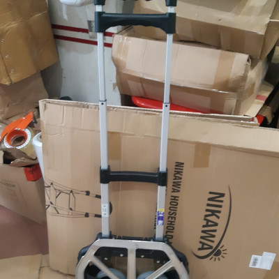 Xe đẩy hàng 2 bánh chính hãng Nikawa NK-60DN tải trọng 68Kg