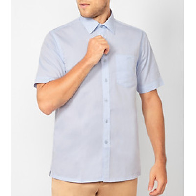 ÁO SƠ MI TAY NGẮN-V46-014627-BL2