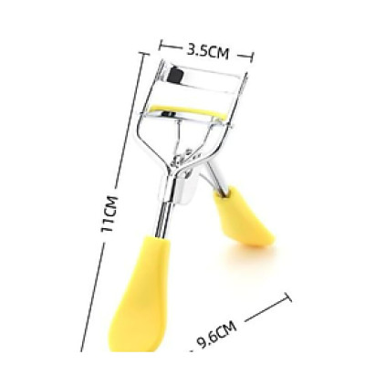 Dụng Cụ Bấm Mi INOX Cho Hàng Mi Cong Dài Lâu Cán Đen, Kẹp Cao Cấp Nhỏ Gọn Tiện Dụng