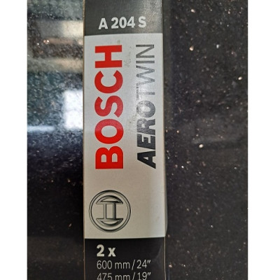 Gạt Mưa BOSCH AeroTwin Euro Set A204S Kích thước 24/60cm – 19/47.5cm | Dành cho Xe Mercedes A, GLA, GLC, GLS