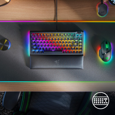 Bàn phím Razer BlackWidow V4 75% - Hot-swappable Mechanical Gaming Keyboard (Hàng chính hãng)