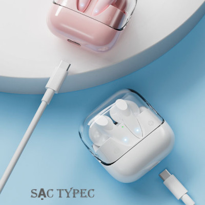 Tai Nghe Bluetooth RiBi G60 - Âm thanh cực hay - Pin trâu đến 8h - Sạc nhanh Type - C - Mẫu mã cực đẹp -  Hàng chính hãng