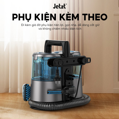 Máy giặt sofa cầm tay đa năng Jetzt G3, làm sạch toàn diện, lực hút 12.000PA - Hàng chính hãng