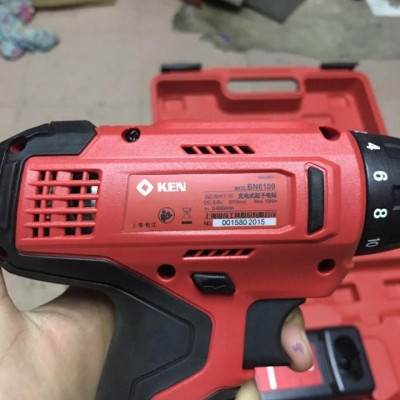 [chính hãƞg] Máy khoan dùng pin Ken 9.6V - Bộ Máy 2 Pin, Bảo hành 1 năm